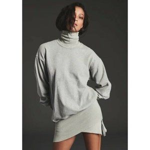 Retrofete Gray Turtleneck Dress